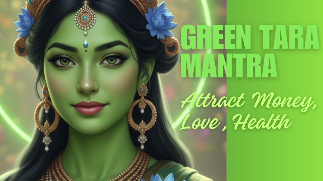 ग्रीन तारा मंत्र 🟢 ✨धन, सौभाग्य और समृद्धि 