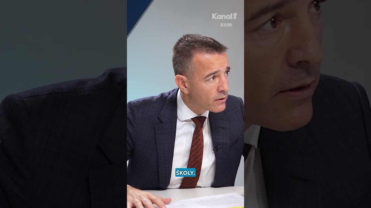 Minister &scaron;kolstva pod tlakom! Viac T.Drucker v rel&aacute;cii #tema na #kanal1 #politika #news