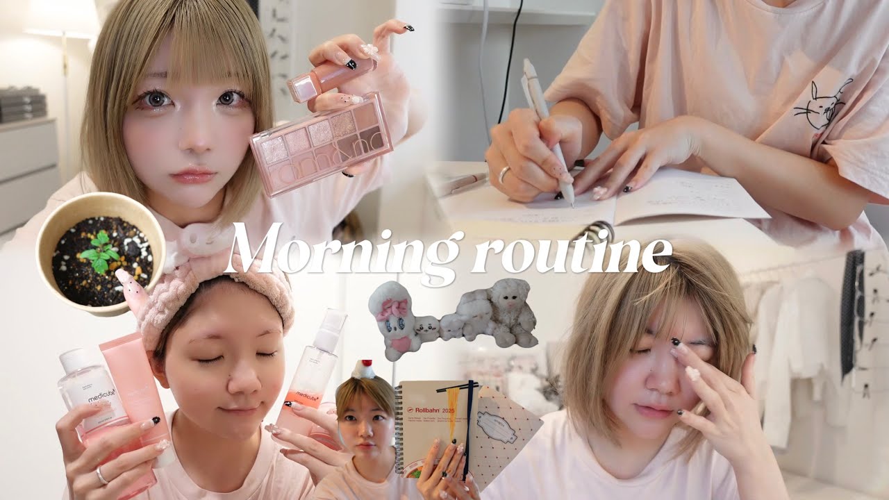 モーニングルーティン✨┊︎おうちにいる日のリアルな朝ᕱ⑅︎ᕱ