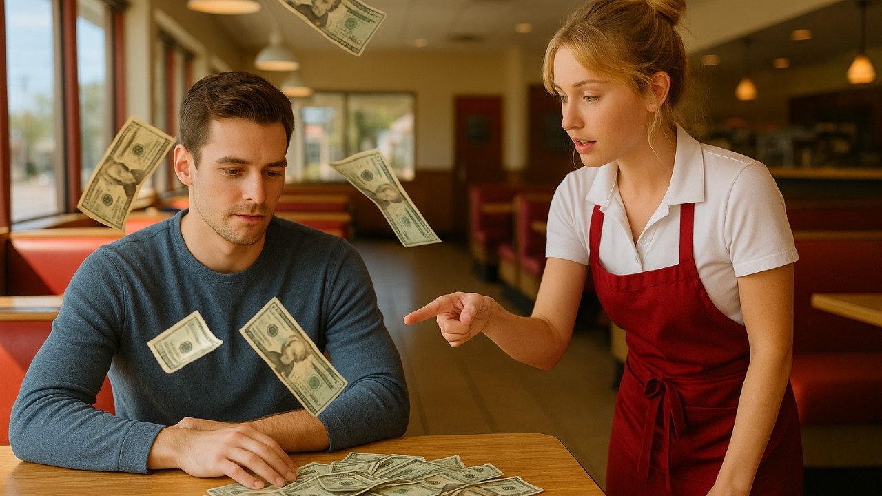 He Asked the Waitress to Pretend to Be His Wife — the Truth Shocked Her