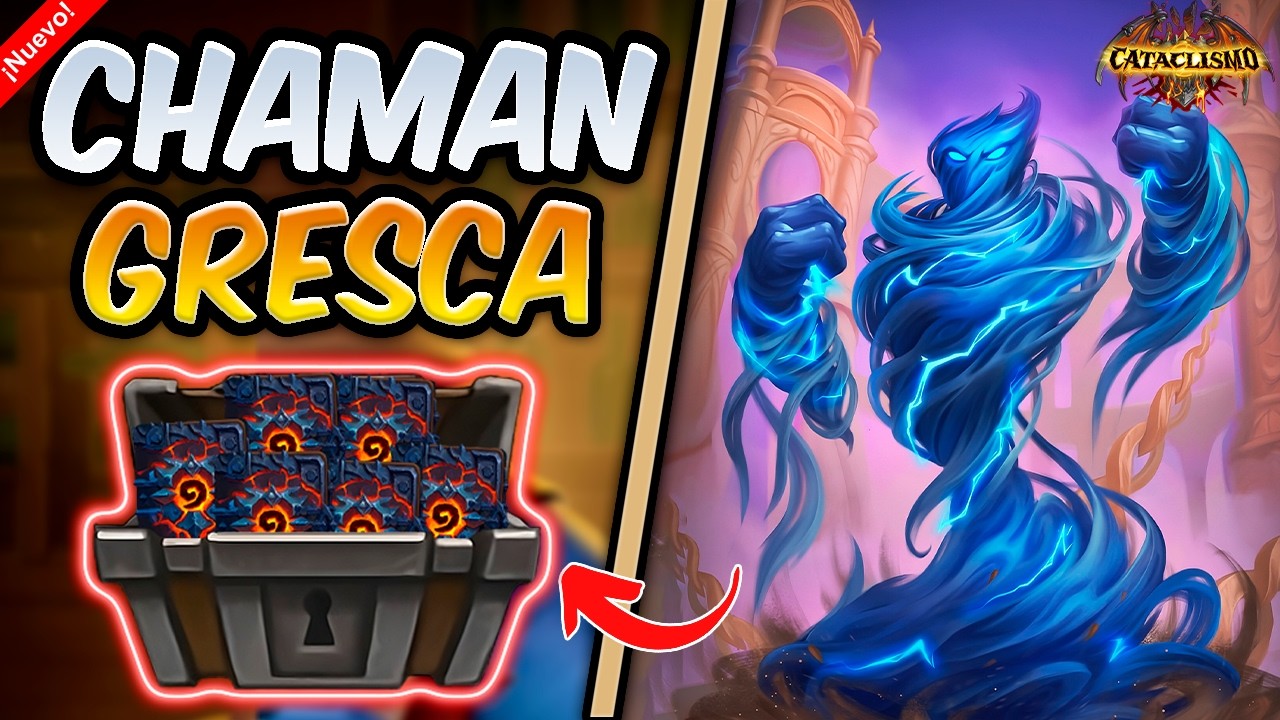 MUY DIVERTIDO y EFICIENTE para GANAR la GRESCA !!│GRESCA CHAMAN│CATACLISMO HEARTHSTONE