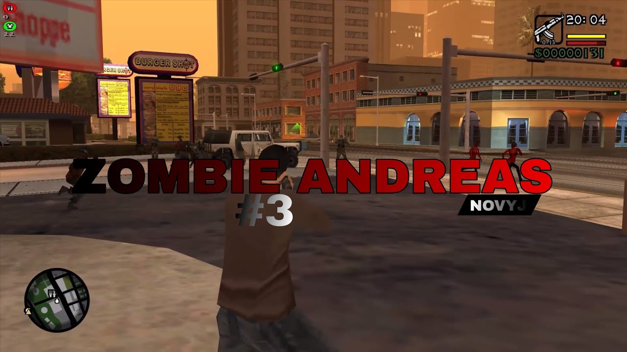 ЭБОНЫЕ ВОЕННЫЕ // ZOMBIE ANDREAS #3