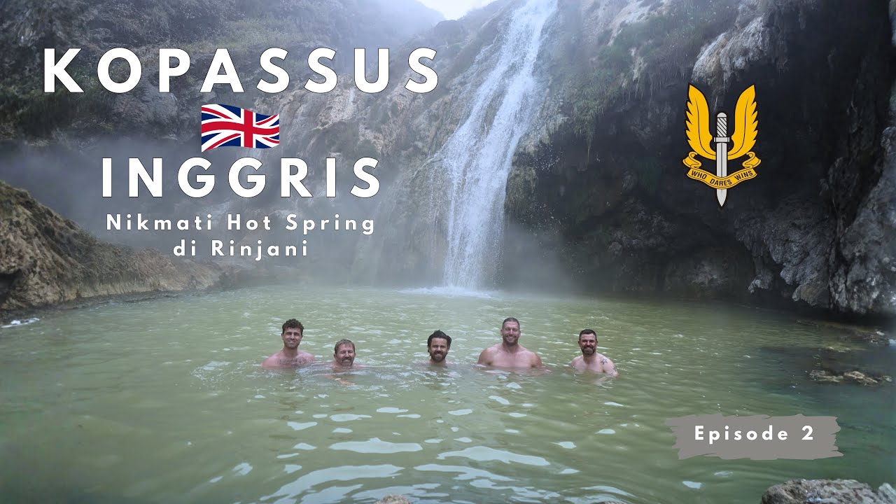 The Incredible HOT VOLCANIC SPRINGS of Mount Rinjani - Part 2