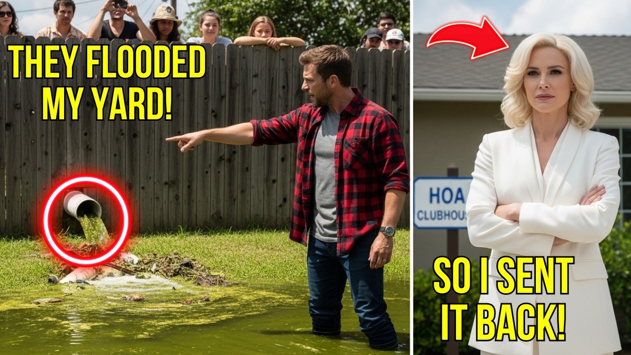 HOA Kept Dumping Floodwater Into My Yard — So I Legally Redirected It to Their Clubhouse