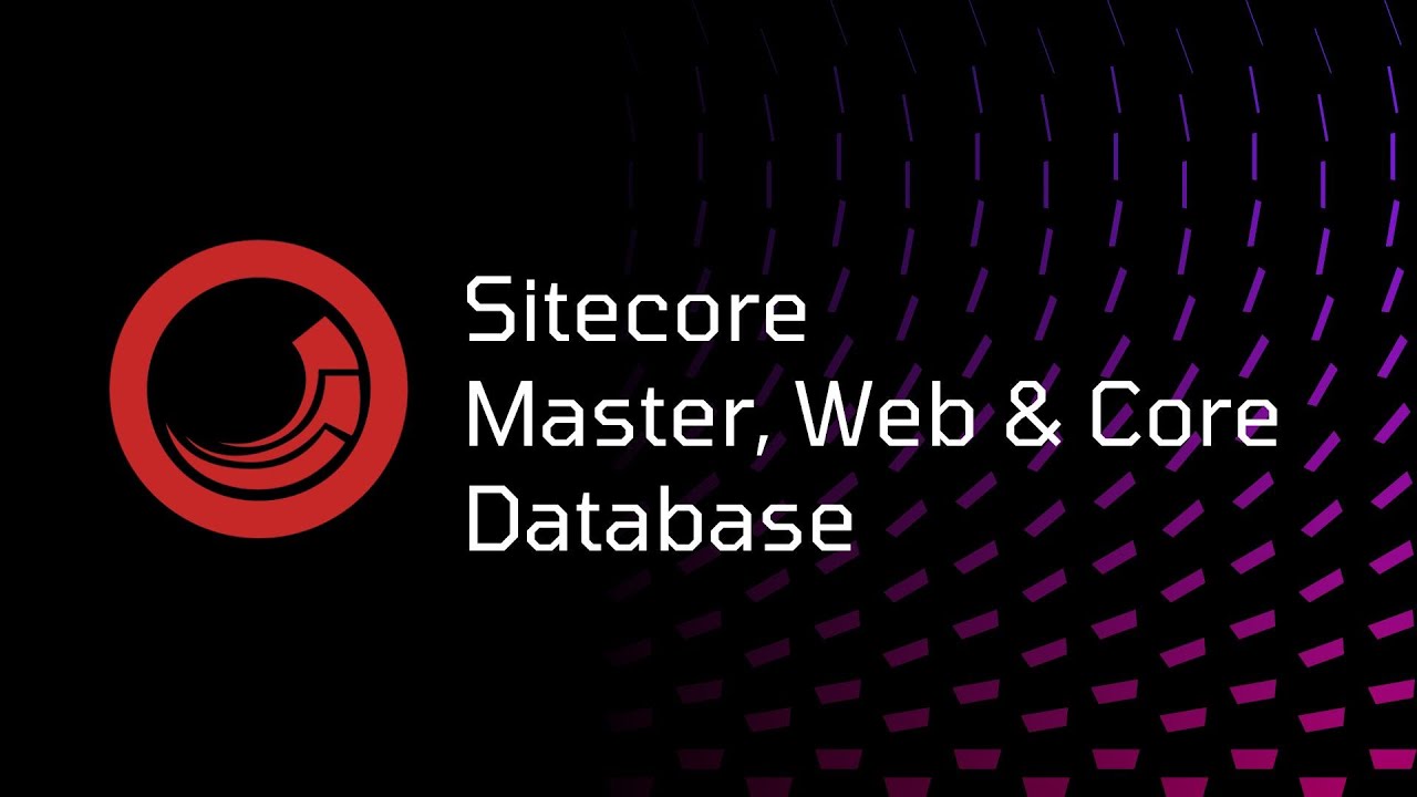Sitecore - Master Web and Core Database