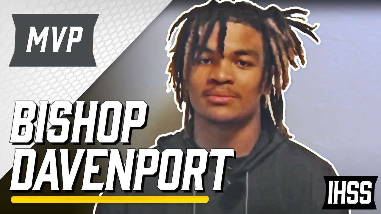 Spring's Bishop Davenport - Week 9 Football MVP Bobblehead Winner