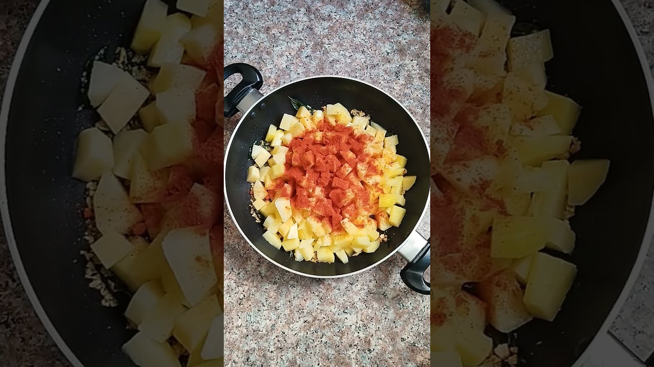 Potato Fry Recipe | Simple and Tasty Recipe | Best Side dish for Curd Rice | Potato Fry 
