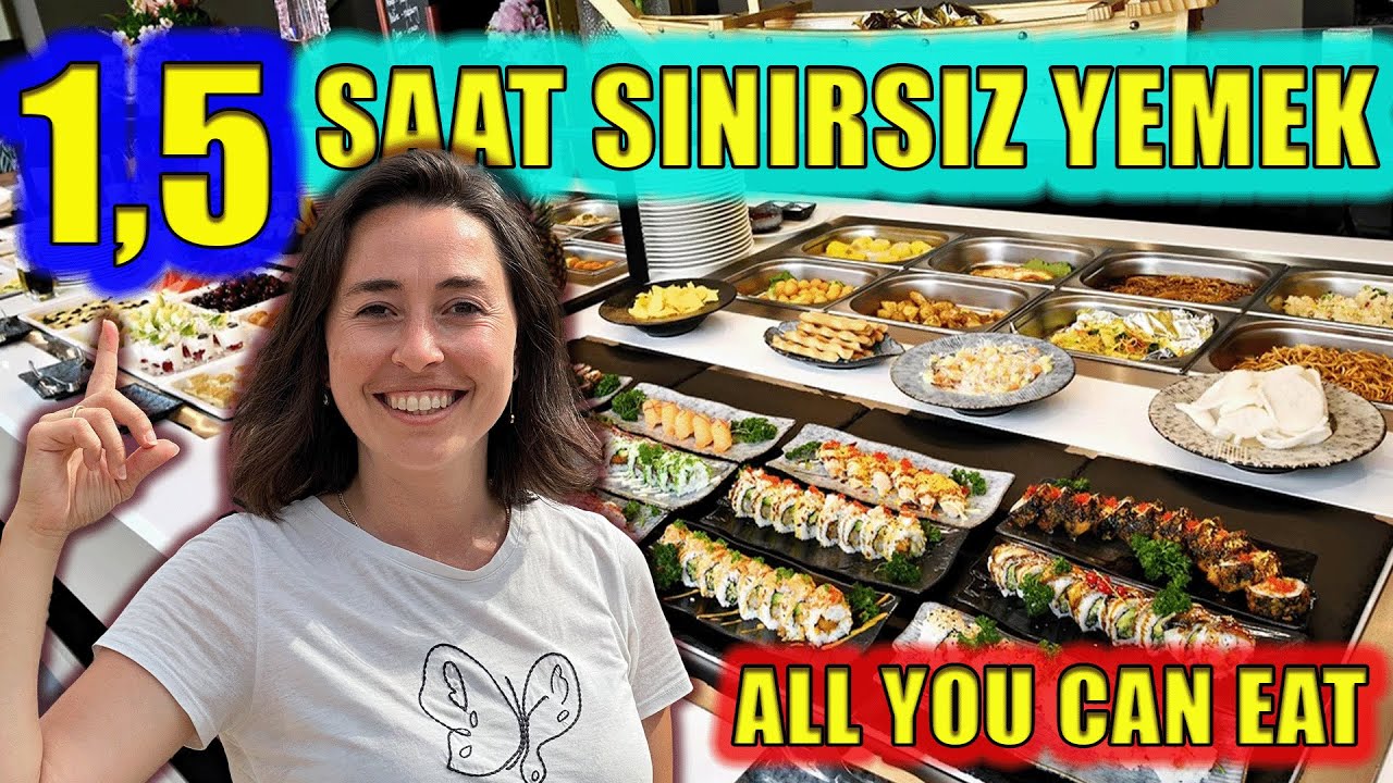PRAG&rsquo;TA NEREDE YEMEK YENİR? 🍜 SINIRSIZ SUSHI & DENİZ &Uuml;R&Uuml;NLERİ🦐 | FUKU ALL YOU CAN EAT🍣