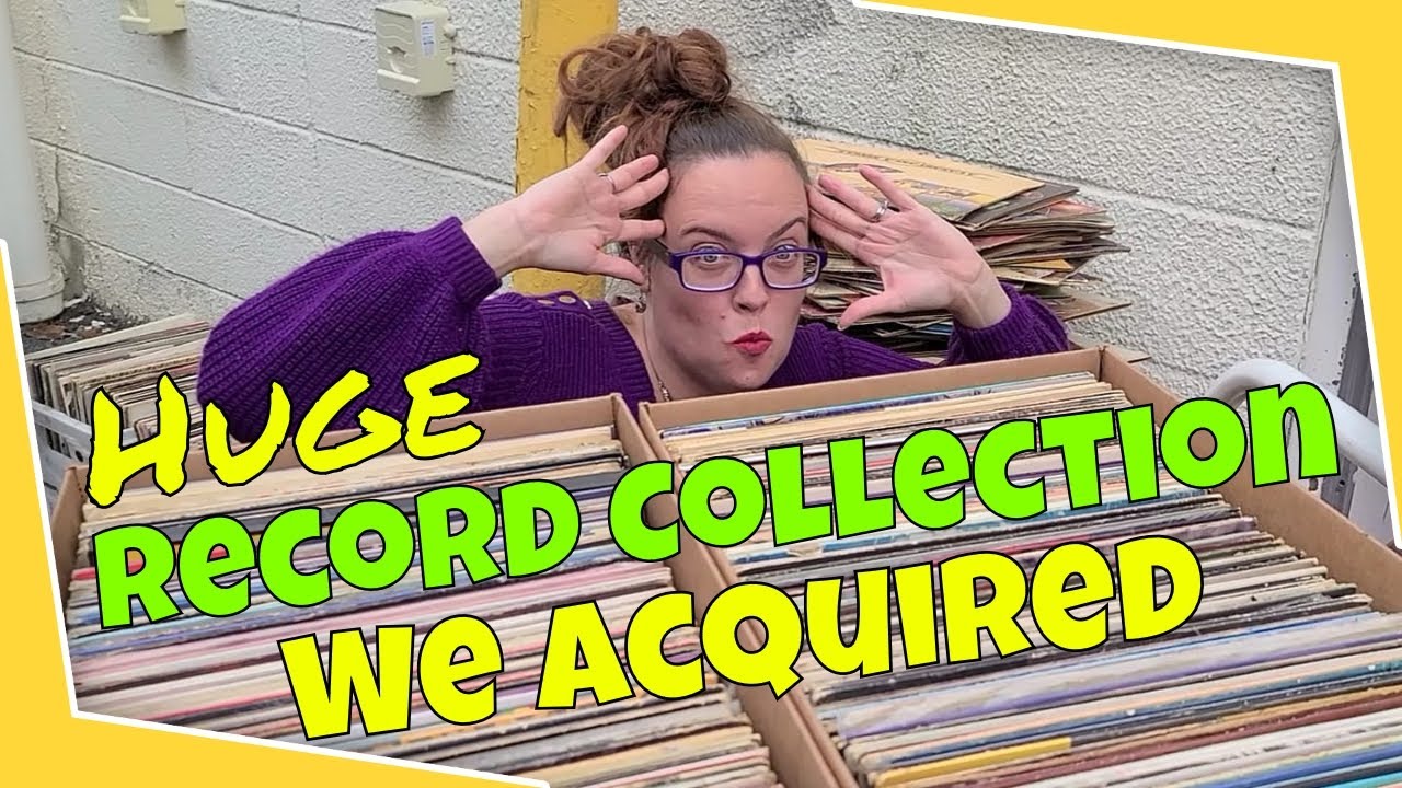 HUGE RECORD COLLECTION - Over 2,000 Vinyl Records - Mixed Genres