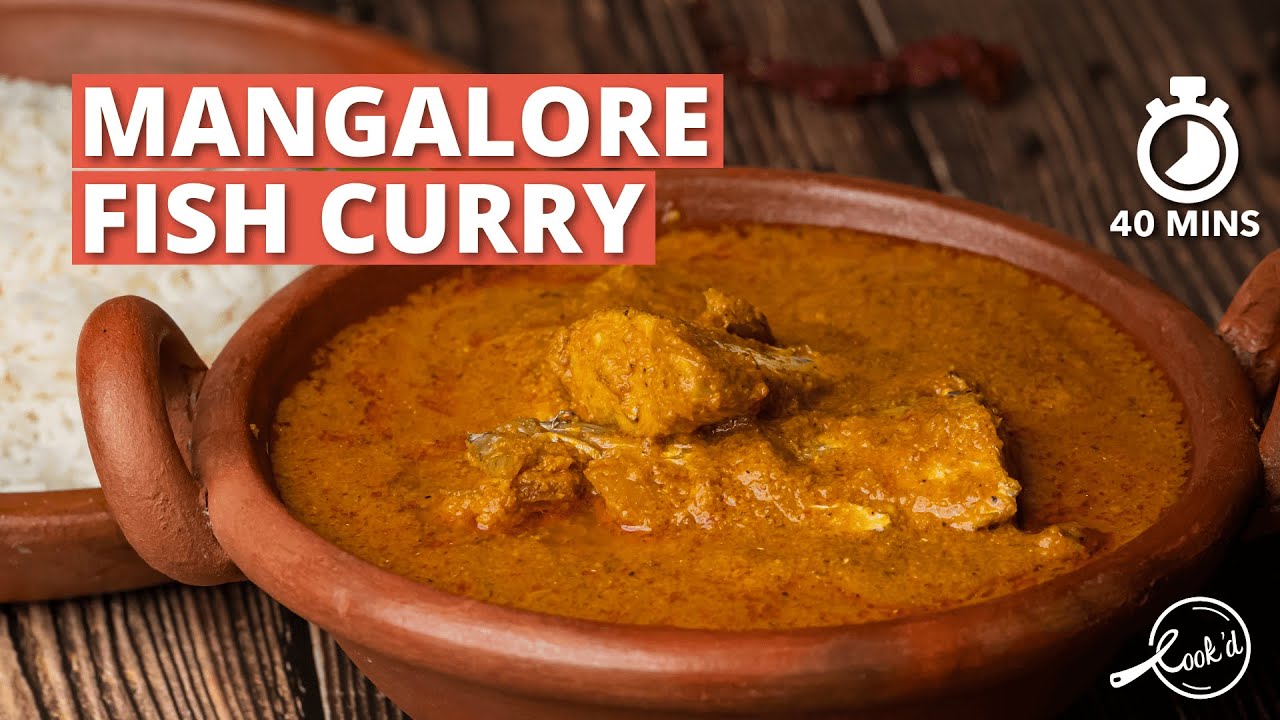 Mangalore Fish Curry Recipe | Fish Curry Recipe | How to make Mangalore Style Fish Curry | Cookd