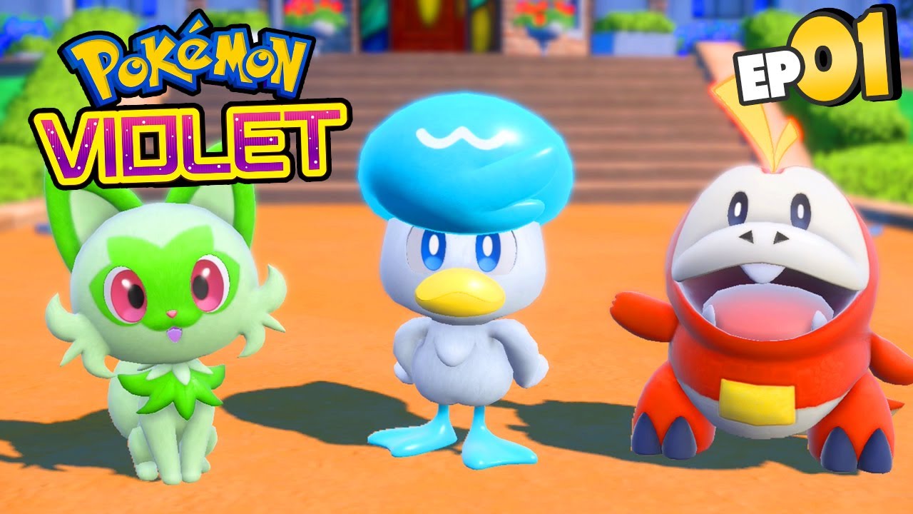 Pokemon Violet Part 1 WELCOME TO PALDEA GENERATION 9 Gameplay Walkthrough #Pokemon Scarlet & Violet