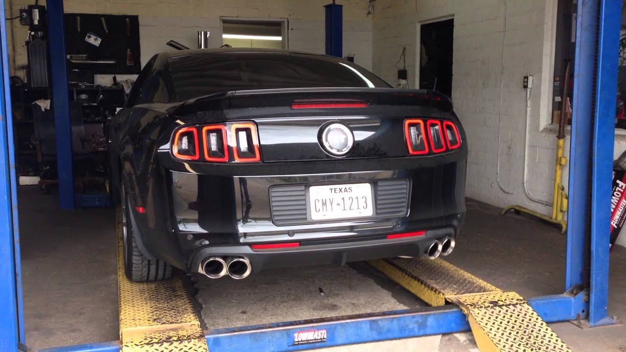 2014 Mustang GT Corsa Sport Exhaust