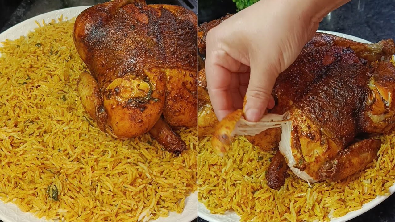 🛑 دجاج بالروز في الفرن مستحيل تجربيه ومتعوديهاش متشبعوش منو كايجي لذيذ 👌