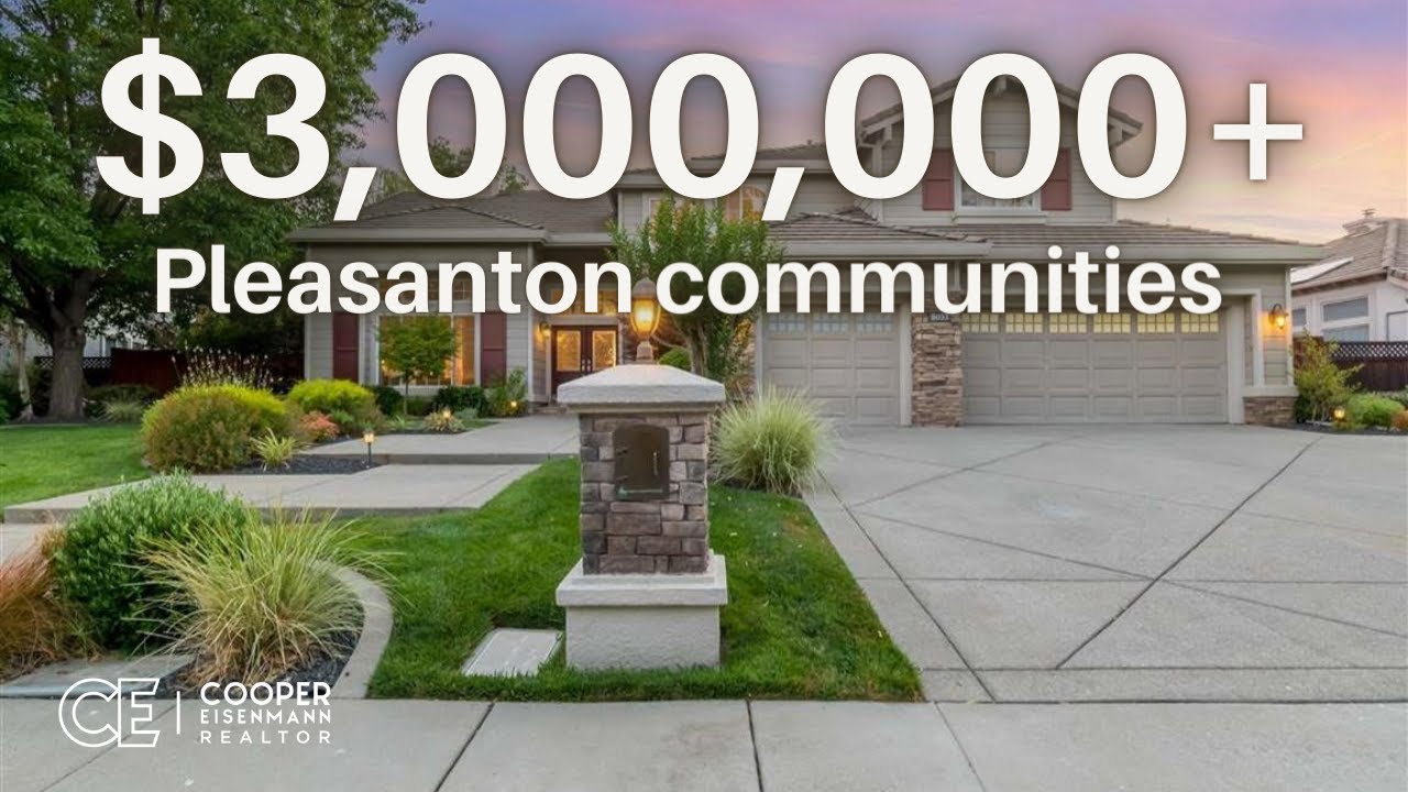 My top 3 luxury communities in Pleasanton CA | Luxury real estate Pleasanton