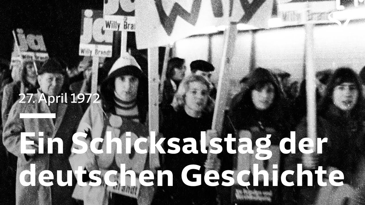 Wie das Misstrauensvotum gegen Willy Brandt auch über die Wiedervereinigung bestimmte