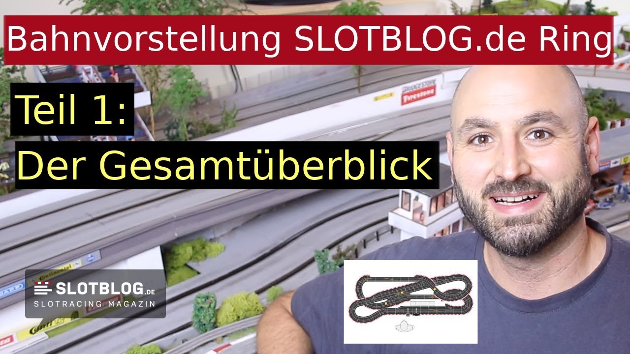 Carerra Autorennbahn Vorstellung: Der SLOTBLOG de-Ring im Gesamtüberblick