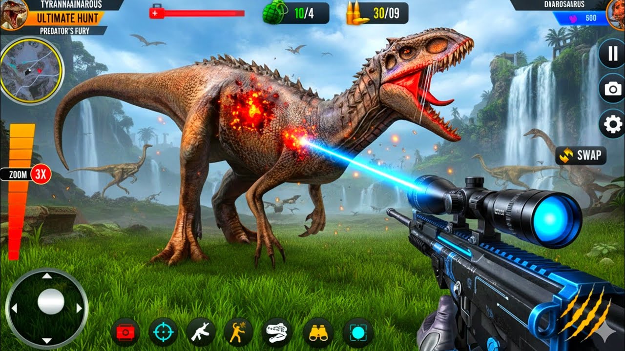 Wild Animal Hunter 3D: Epic Dinosaur Hunting Adventure 🦖|New 2026 Update Gameplay #2