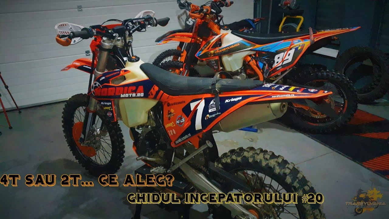Motocicleta in 2T sau 4T? | Ce aleg si de ce? | 2T VS 4T| 4K | #GhidulIncepatorului20