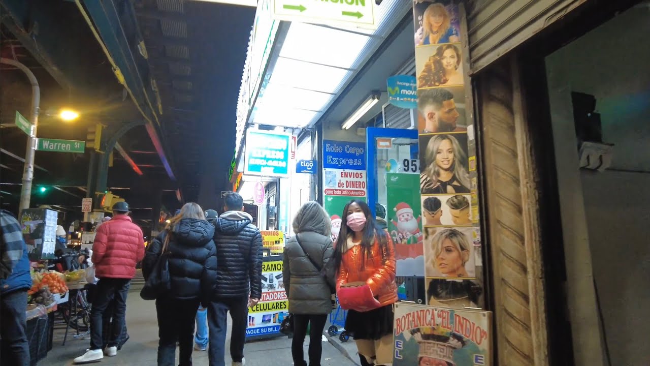 Another day below the 7 train. Roosevelt Avenue, Queens. NYC 4K Walk.