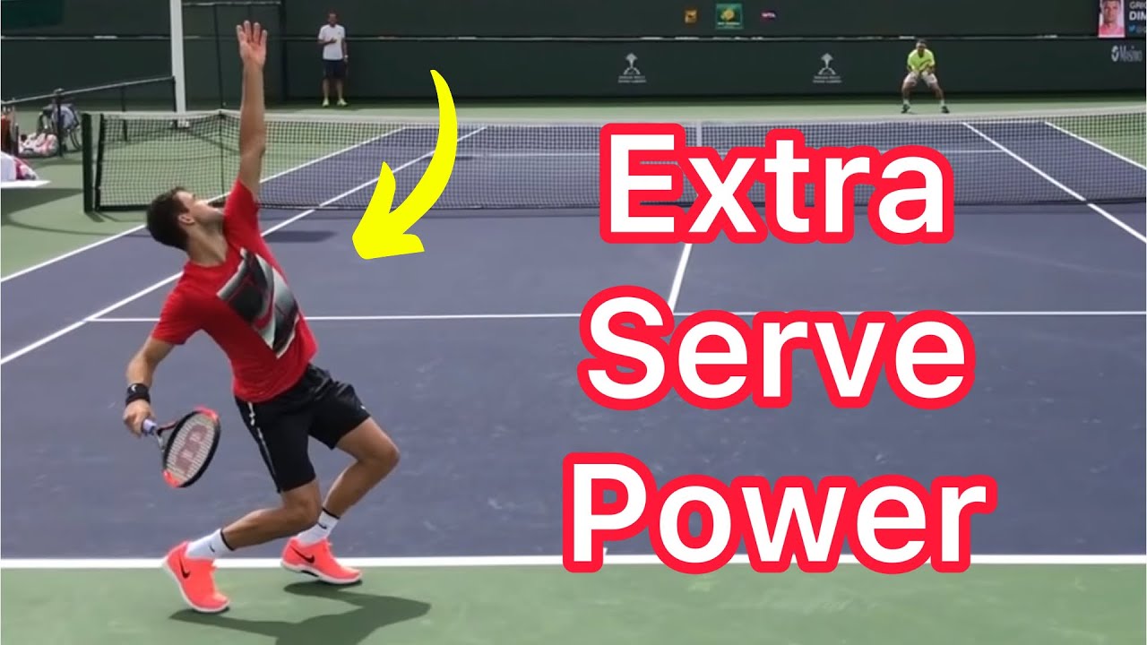 Get Extra Serve Power With One Simple Tip (Tennis Serve Technique Explained)