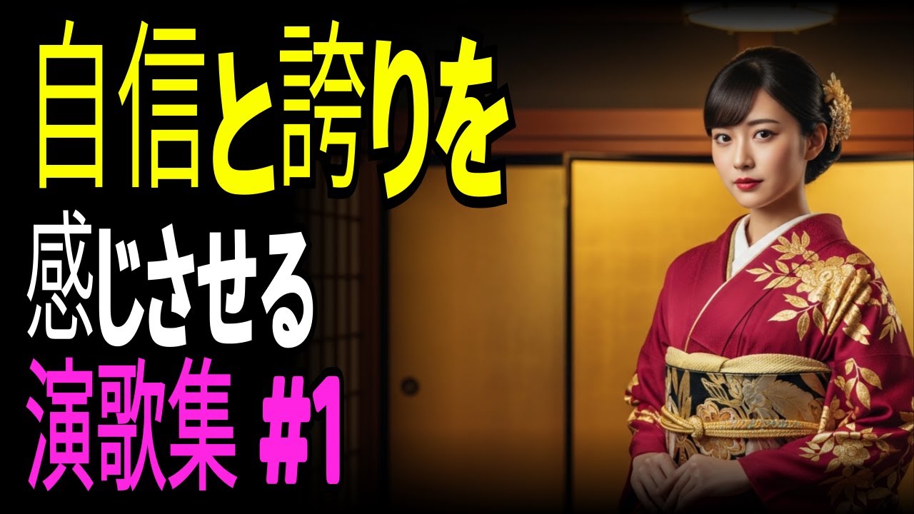 【演歌の庭】自信と誇りを胸に｜心を奮い立たせる演歌メドレー