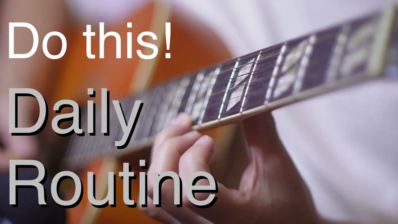 Beginner Guitar finger Exercise best for daily practice