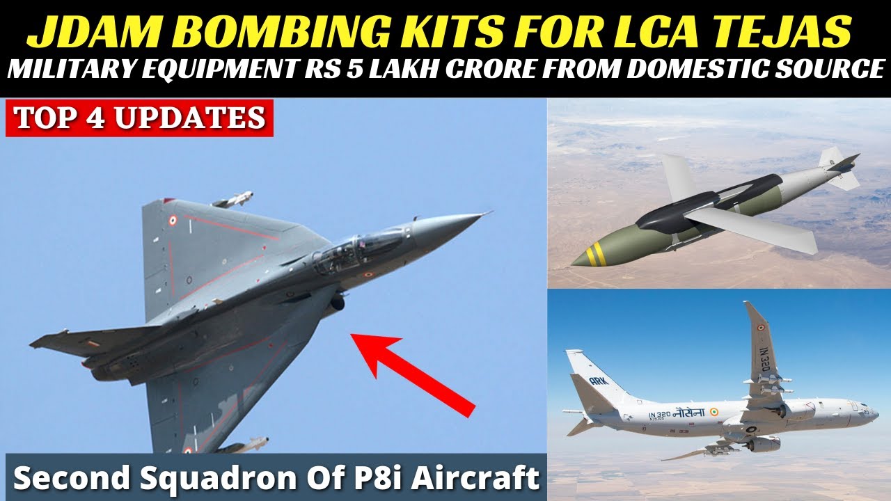 Defence Update #17 - LCA Tejas JDAM Kit, Chetak helicopter 60 years,P-8I aircraft squadron induct