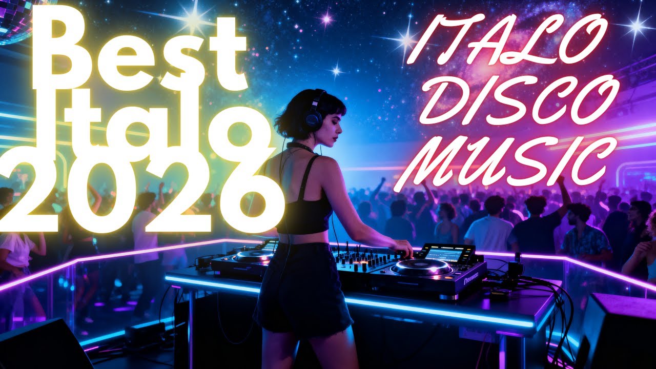 New Italo Disco 2026 – Neon Stardust Mix (Vol. 55) | Retro Euro Disco & 80s Dance