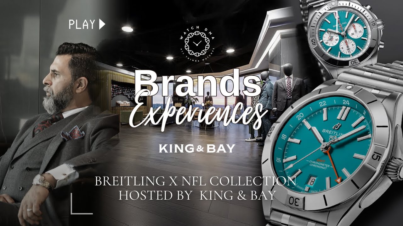 🏈⏱️ SUPER BOWL STYLE STARTS AT THE WRIST | BREITLING X NFL COLLECTION, HOSTED BY KING & BAY