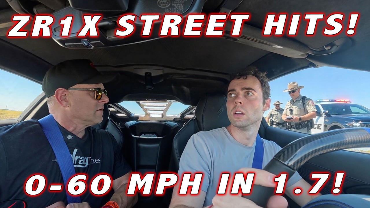 Уличные хулиганские трюки на ZR1X закончились неудачей? Разгон от 0 до 100 км/ч за 1,7 секунды на...
