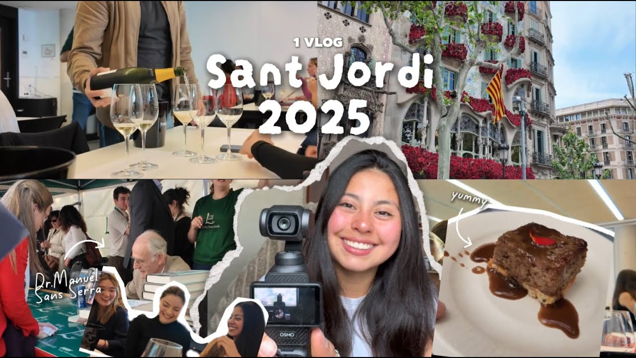 ASÍ SE VIVE SANT JORDI EN BARCELONA 🌹 ¿ROMÁNTICO O MARKETING?IVlog