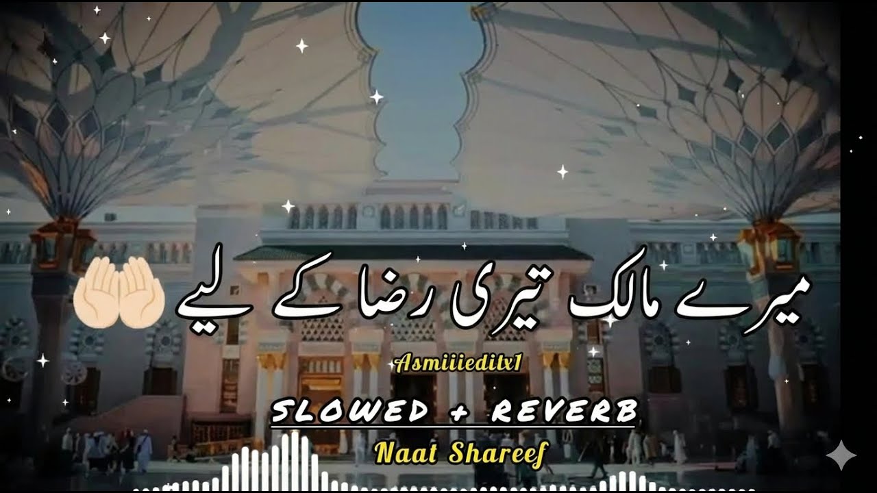Mery Malik Teri Raza K Liye | Slowed x Reverb Naat | Heart Touching Islamic Naat 2026 | AI GROOVES