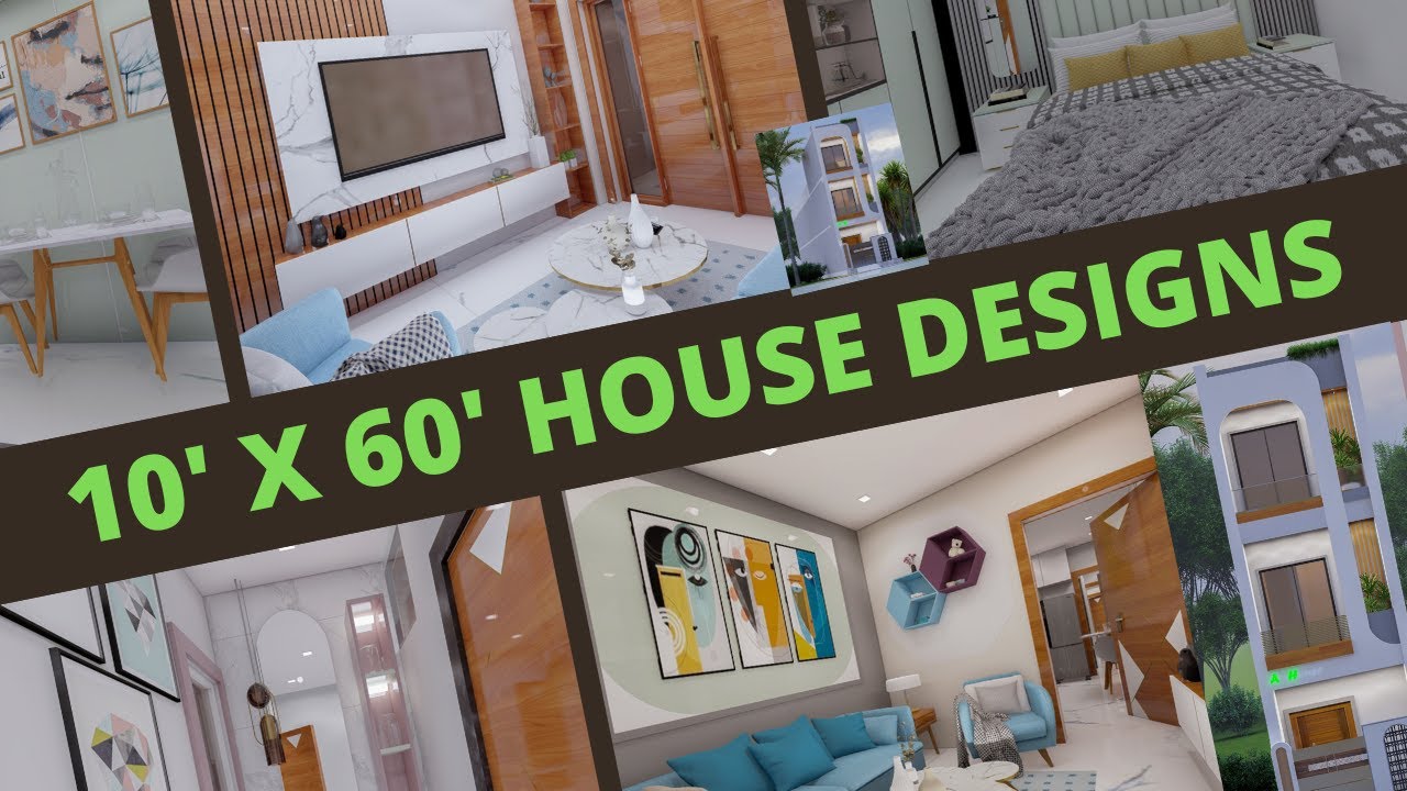 10 x 60 feet House plan | 1 BHK  | 600 sqft | 10*60 house plan || ArcHouse