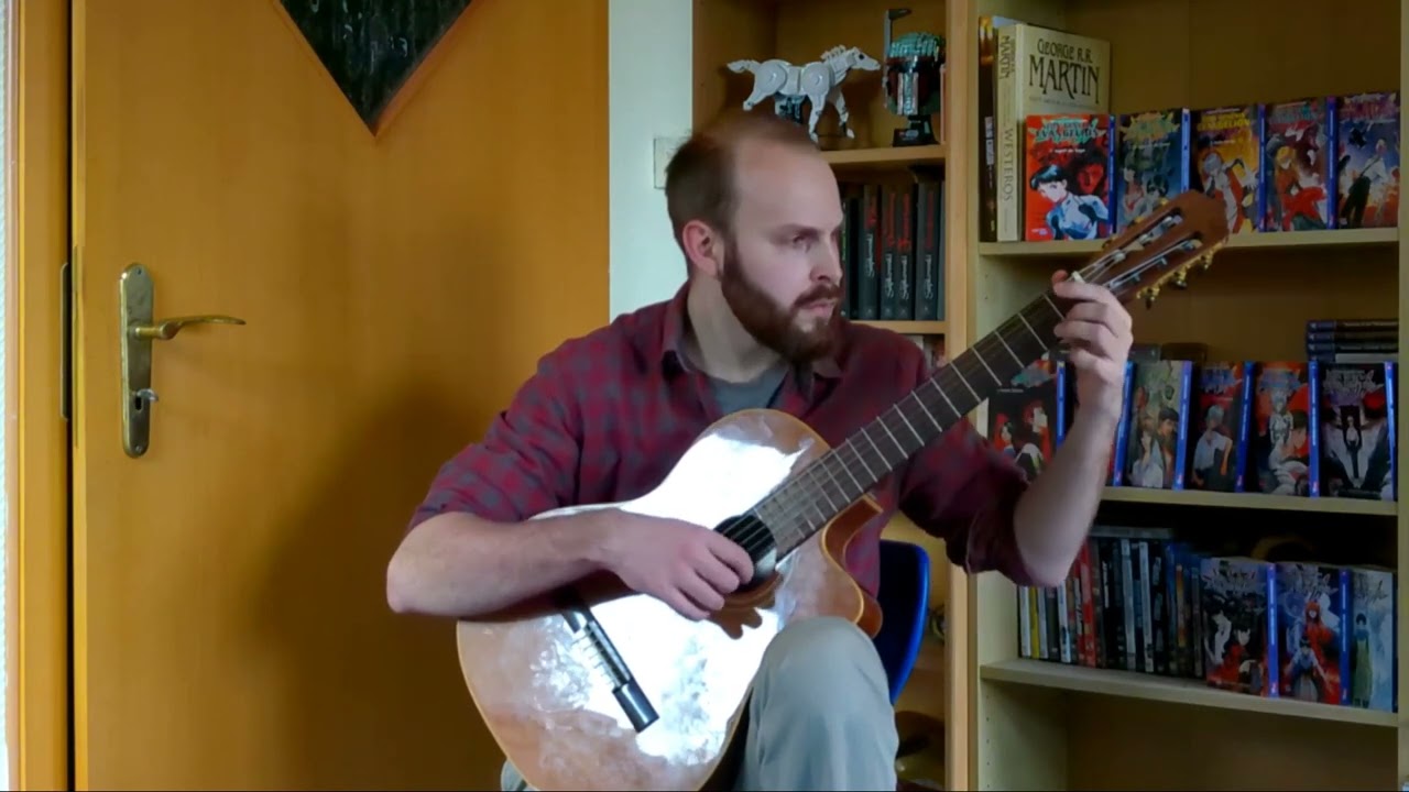 Noir OST: Canta Per Me - Yuki Kajiura (Guitar Fingerstylesolo Cover) [TABS]