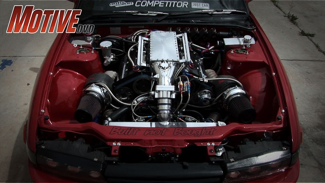 Power Hungry! 800horsepower VG30 twin turbo S13 Silvia