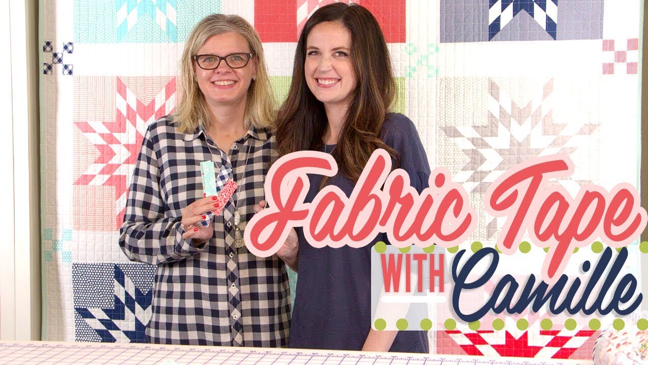 How to Make Fabric Tape with Camille Roskelley of Thimble Blossoms | Fat Quarter Shop