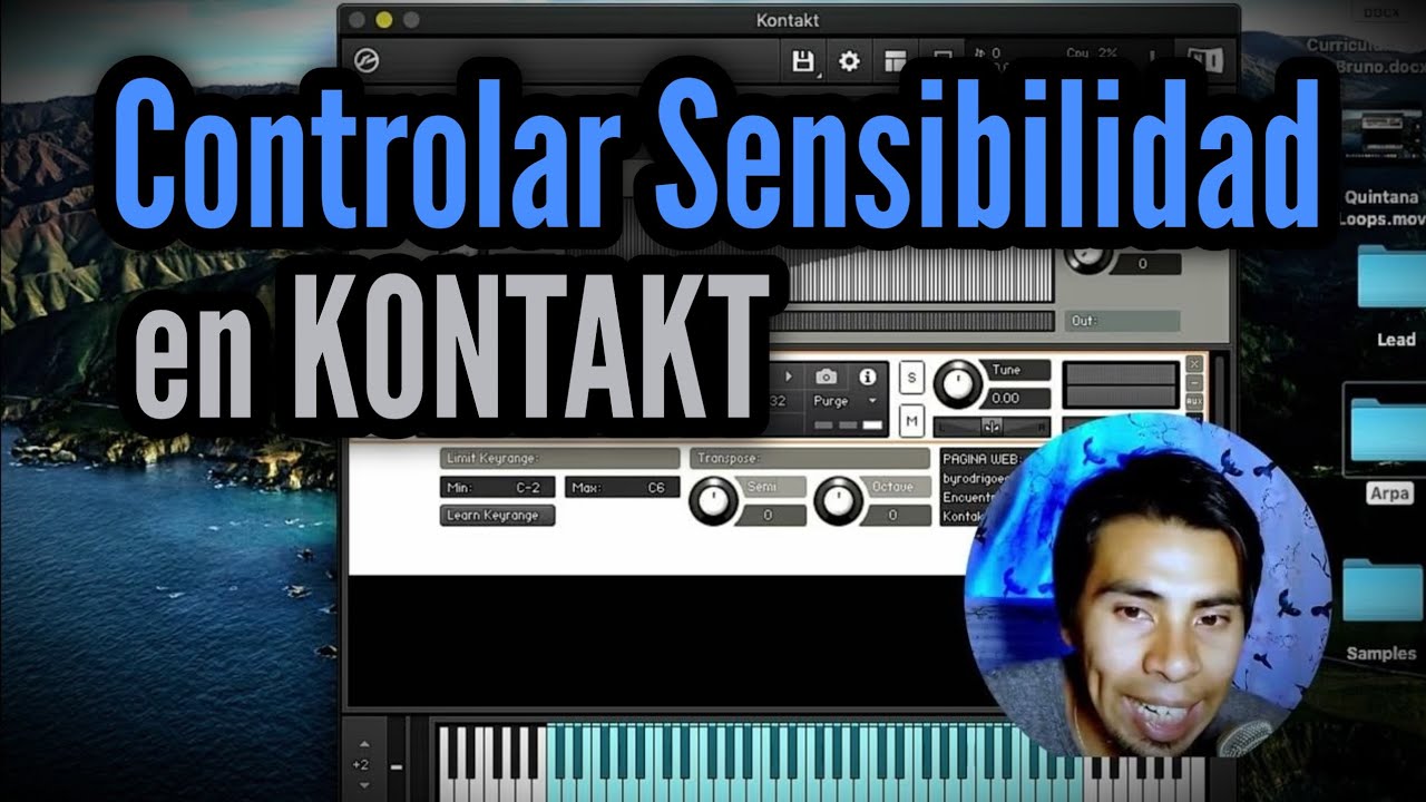 Controlar Sensibilidad en Kontakt