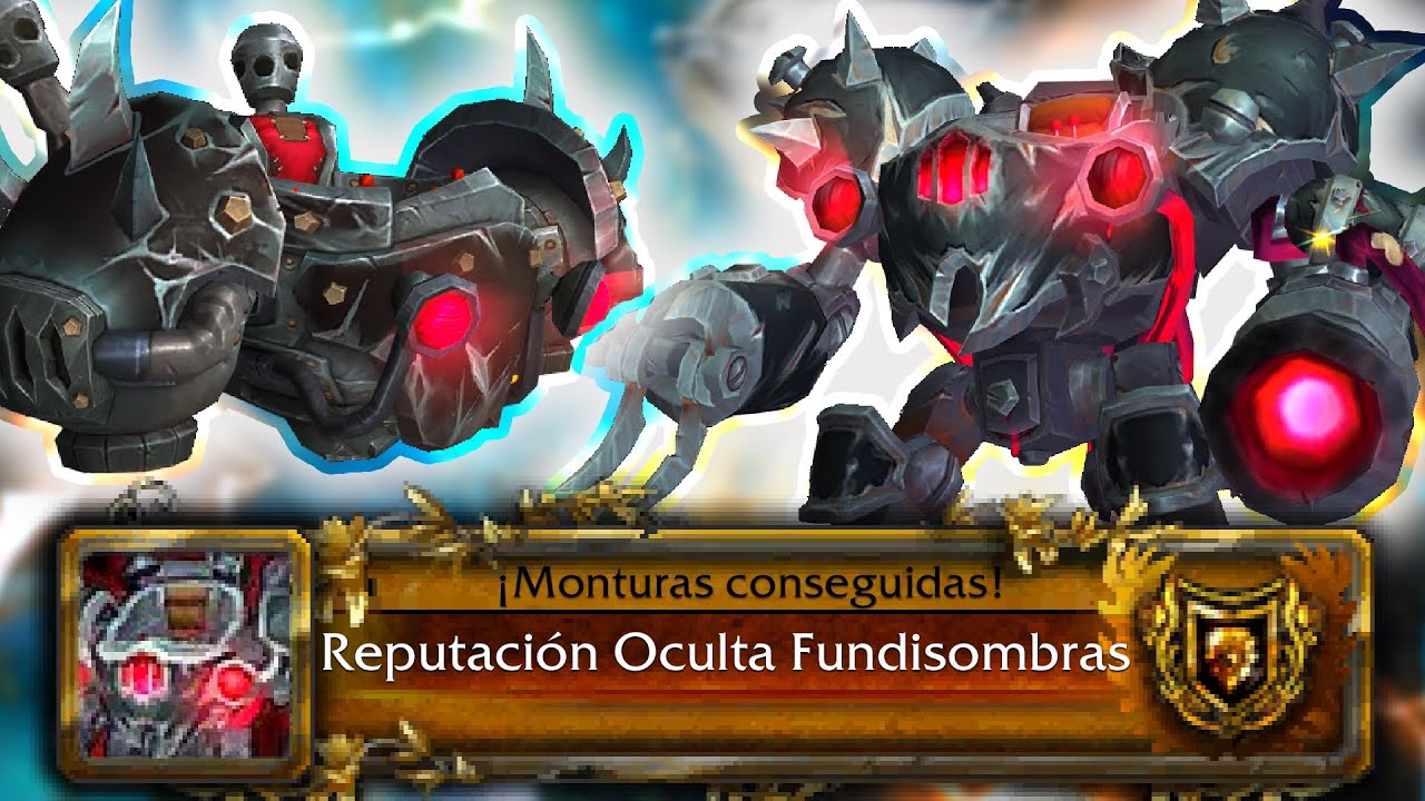 🤖 OJO ESPÍA & DEMOLEDOR FUNDISOMBRAS ⚫ CÓMO CONSEGUIR MONTURAS 11.1 MINAHONDA 🏭 | Dogger WoW