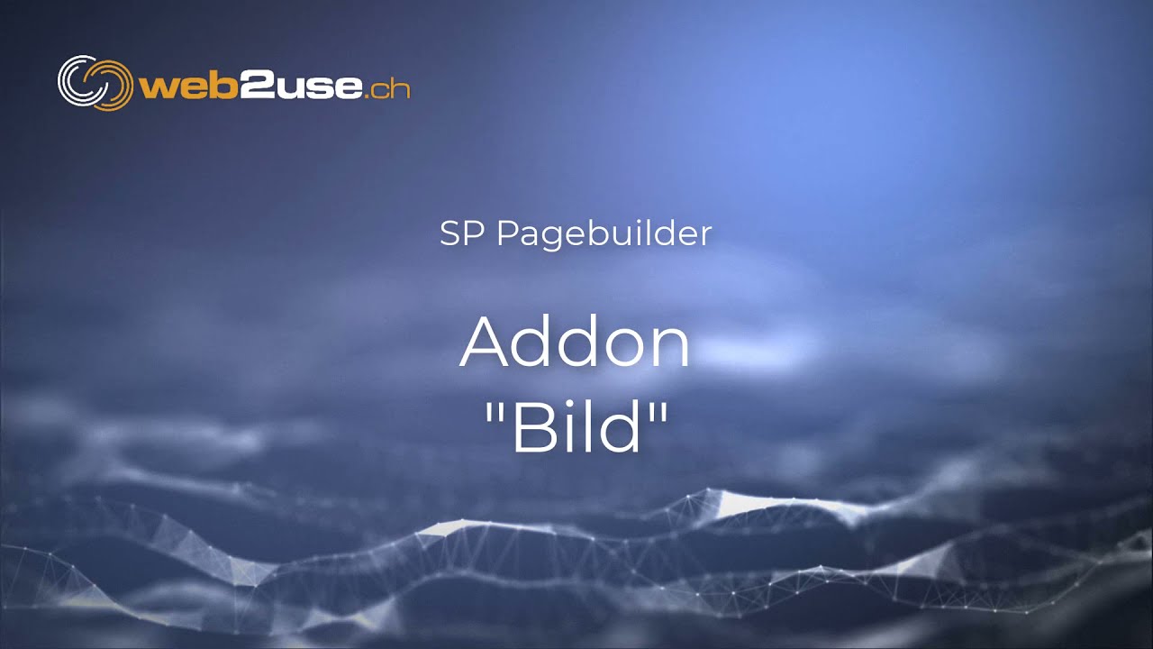 SP-Pagebuilder von Joomshaper Nr. 11: Mit dem Bild-Addon Bilder einfügen