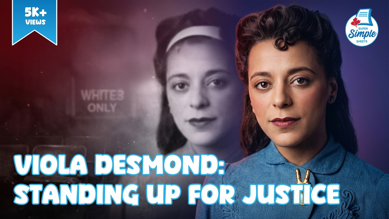 Viola Desmond Against Segregation | A Canadian Civil Rights Story | Kids Social Studies