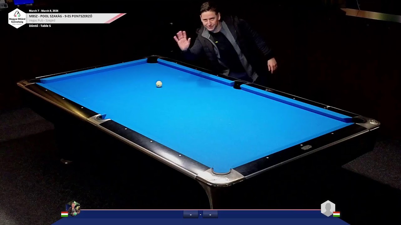 MBSZ Pool szakág - Official - Szeged - 9-es pontszerző - döntők