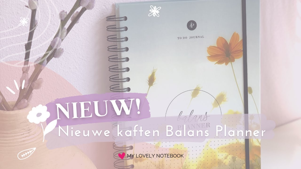 Nieuwe kaften Balans Planners | My Lovely Notebook