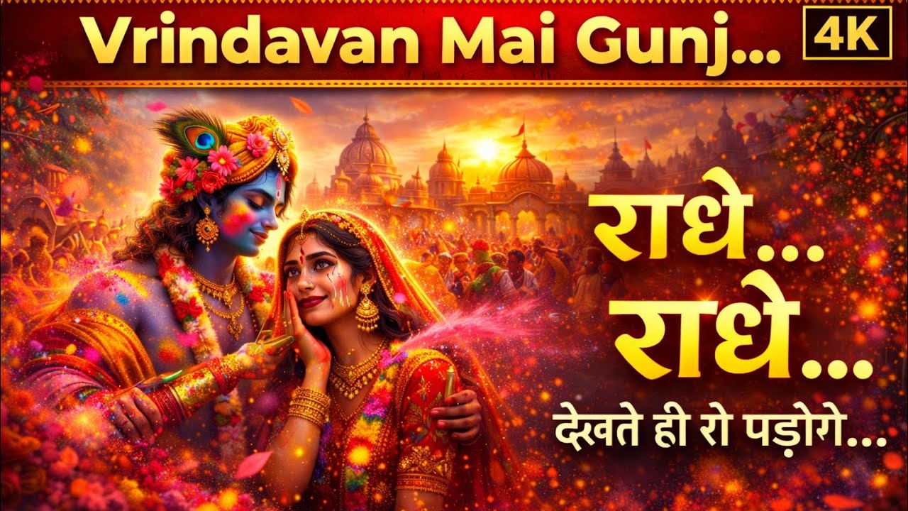 “Vrindavan Ki Goonj – Radhe Radhe | 2026 Devotional Music”