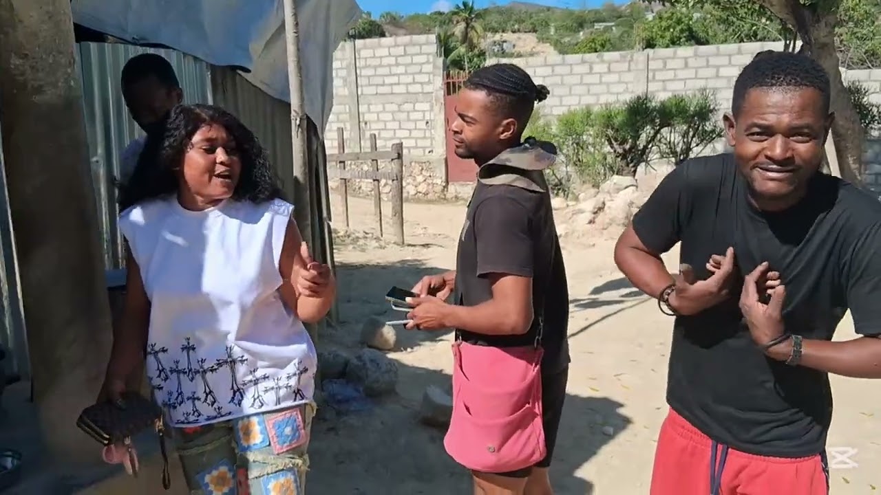 Moun mwen yo men yn ti plezi mwen pote pou nou