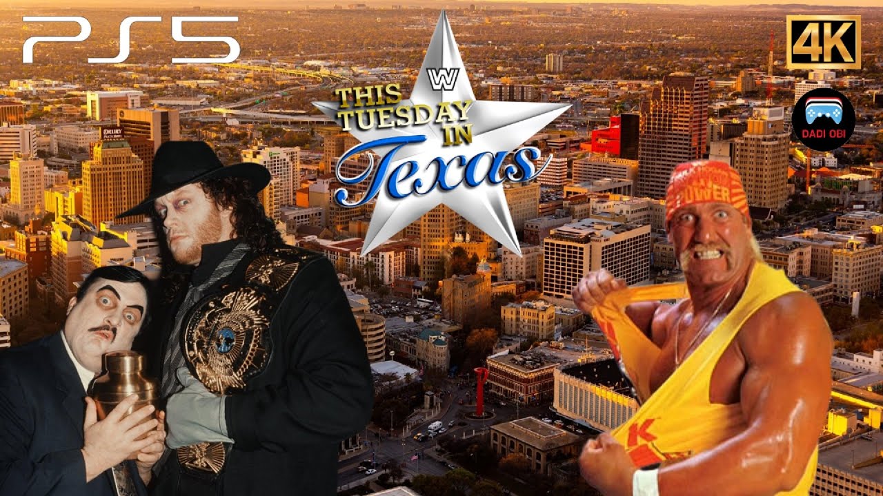 Undertaker vs Hulk Hogan - This Tuesday in Texas /WWE 2K25 / PS5