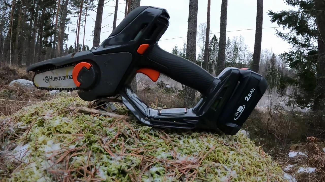 Husqvarna aspire P5 mini chainsaw review!