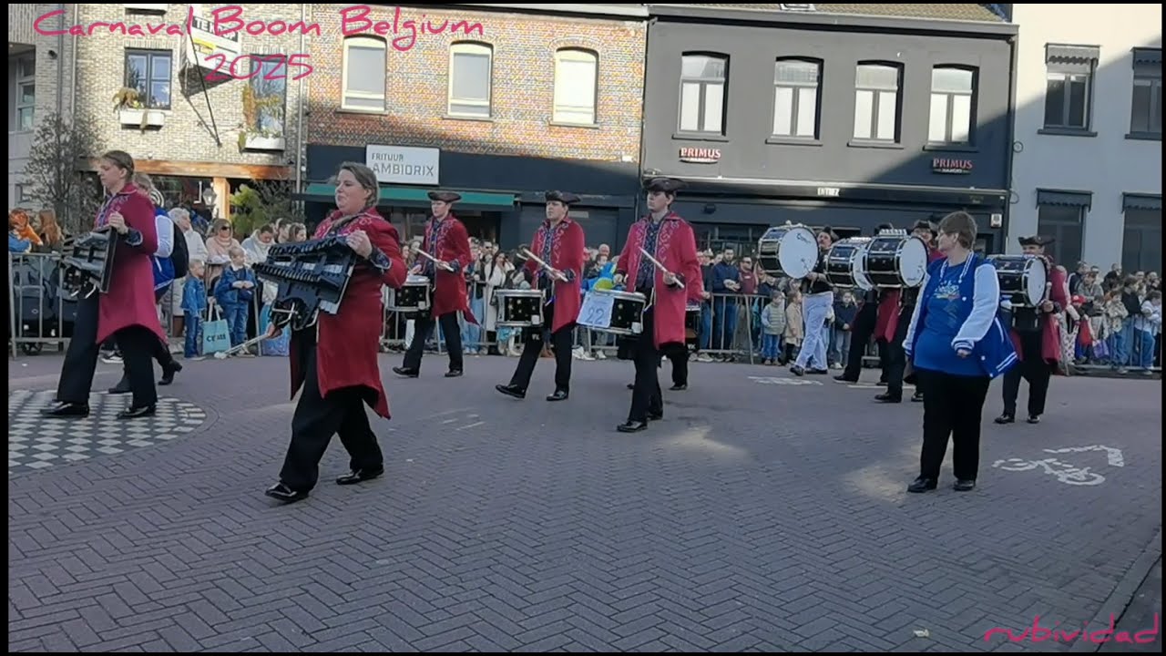 Filipina Belgian #carnaval  starts in Boom