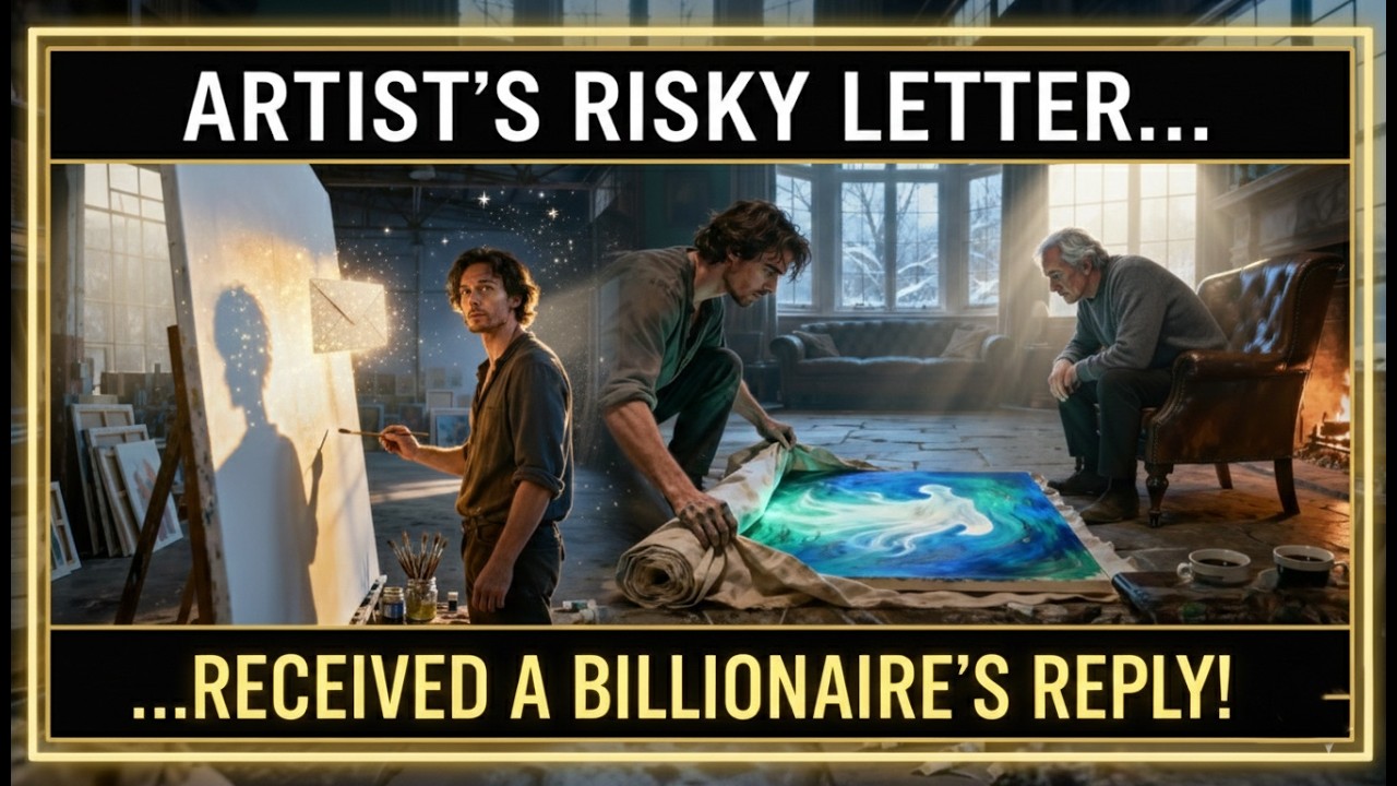 A Struggling Artist Sent a Letter to a Billionaire—What He Received Back Changed History.