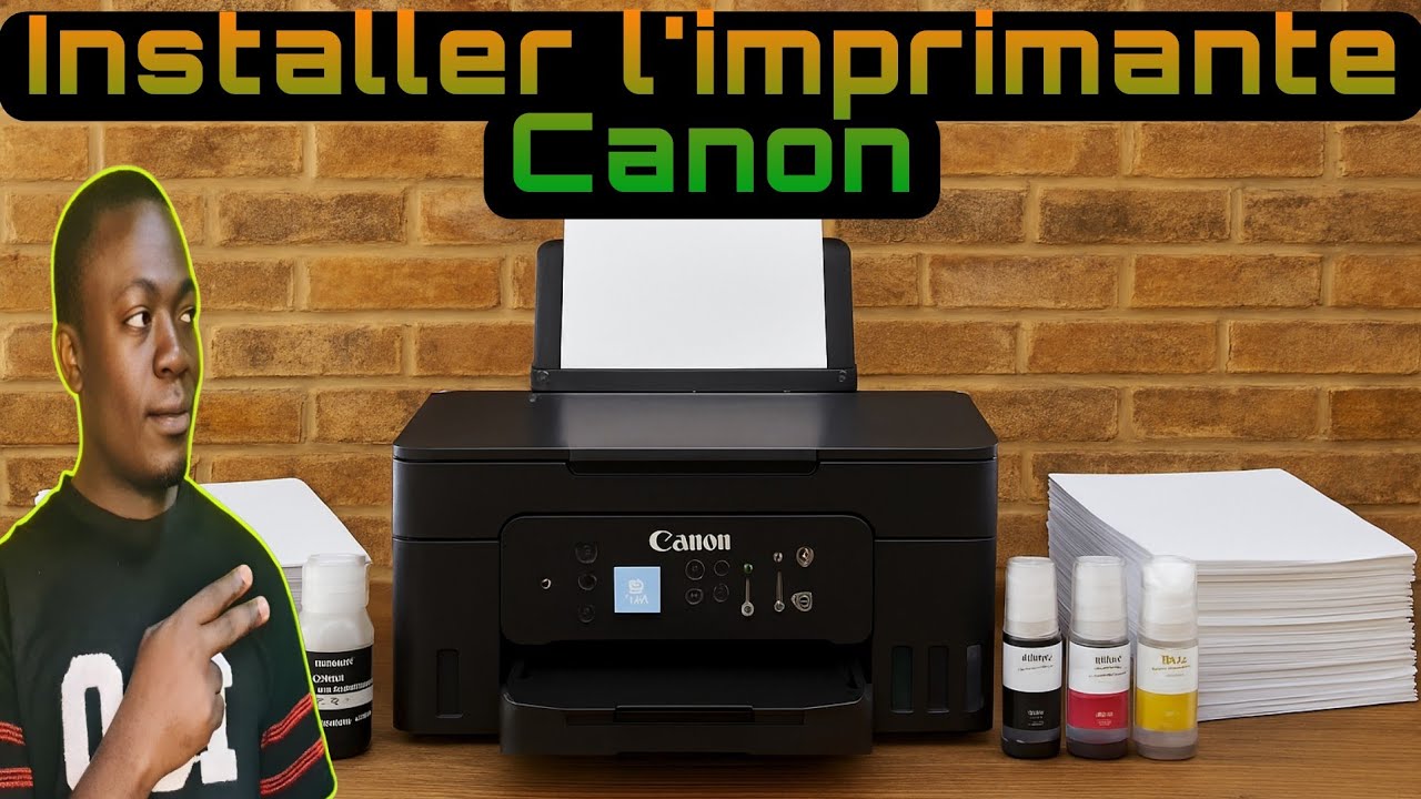 Comment installer l'imprimante Canon PIXMA (G3470) #canonprinter #imprimante 
