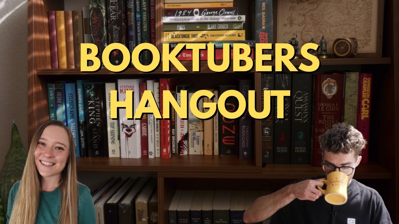 Hanging out and talking books with @alisontalksbooks  | Booktube Livestream 📚☕